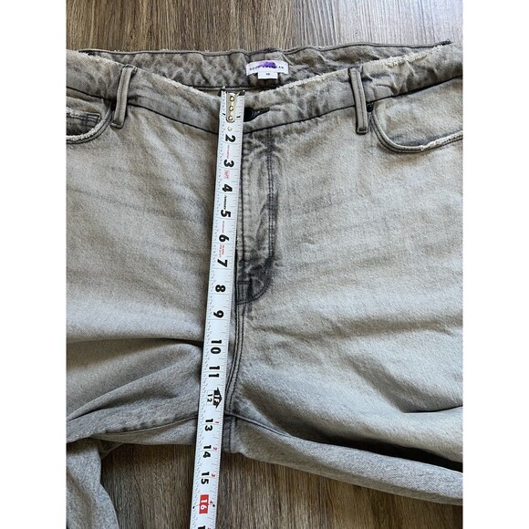 Anthropologie Good American Jeans Women Size 15 Distressed - Picture 7 of 8